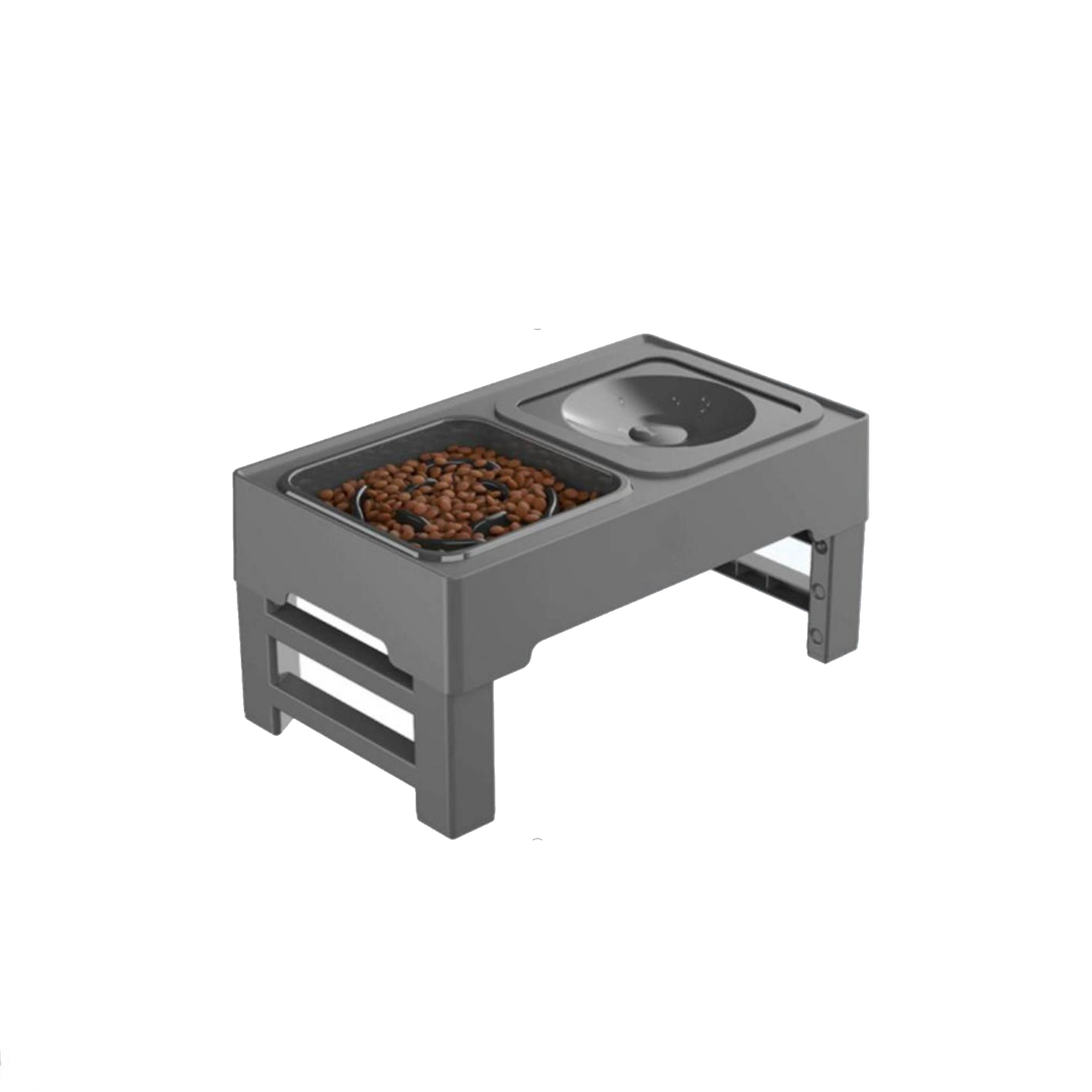 Pet Adjustable Height Food desk