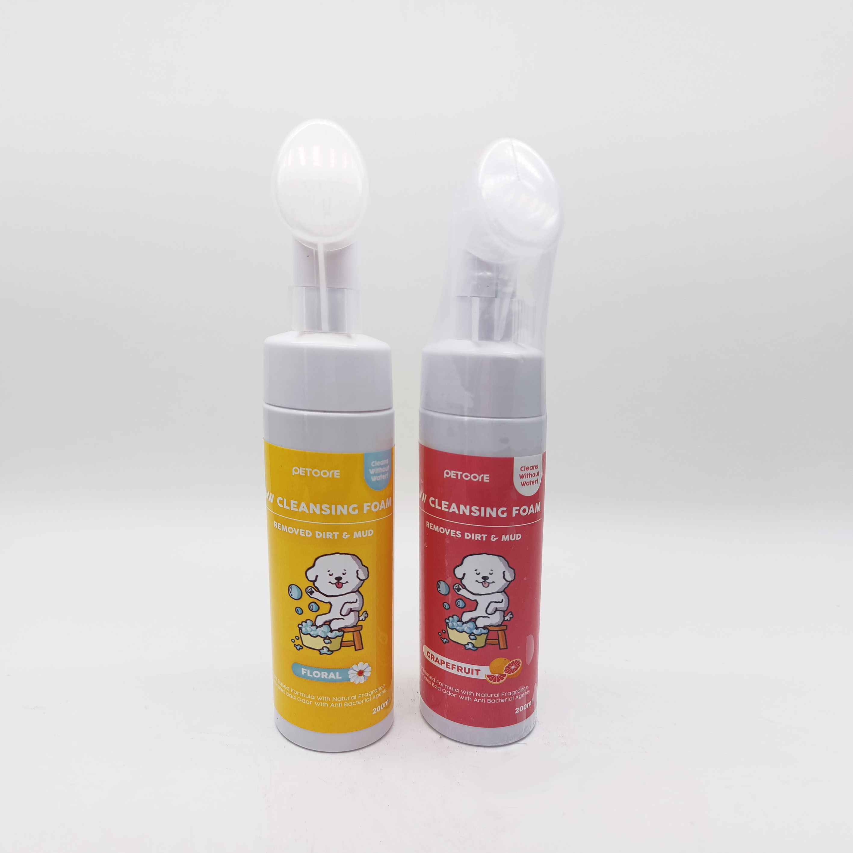 Pets cleansing foam