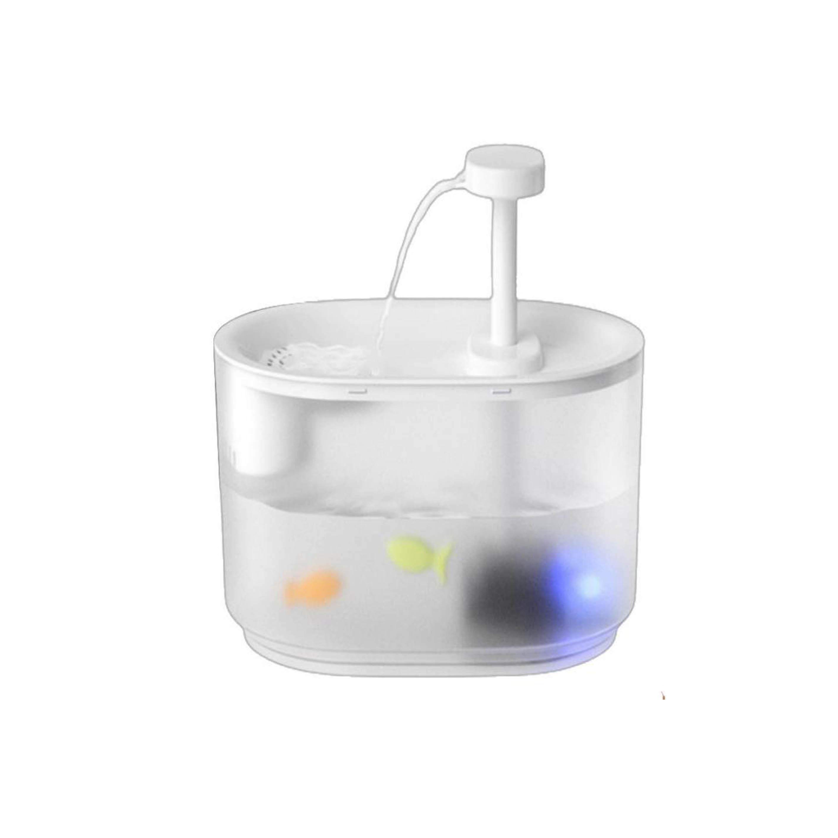 Transparent Pet Water Fountain(Wireless Pump)